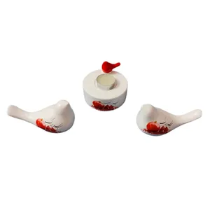 جاشمعی سفالی طرح شب یلدا کد 05 مجموعه 3عددی