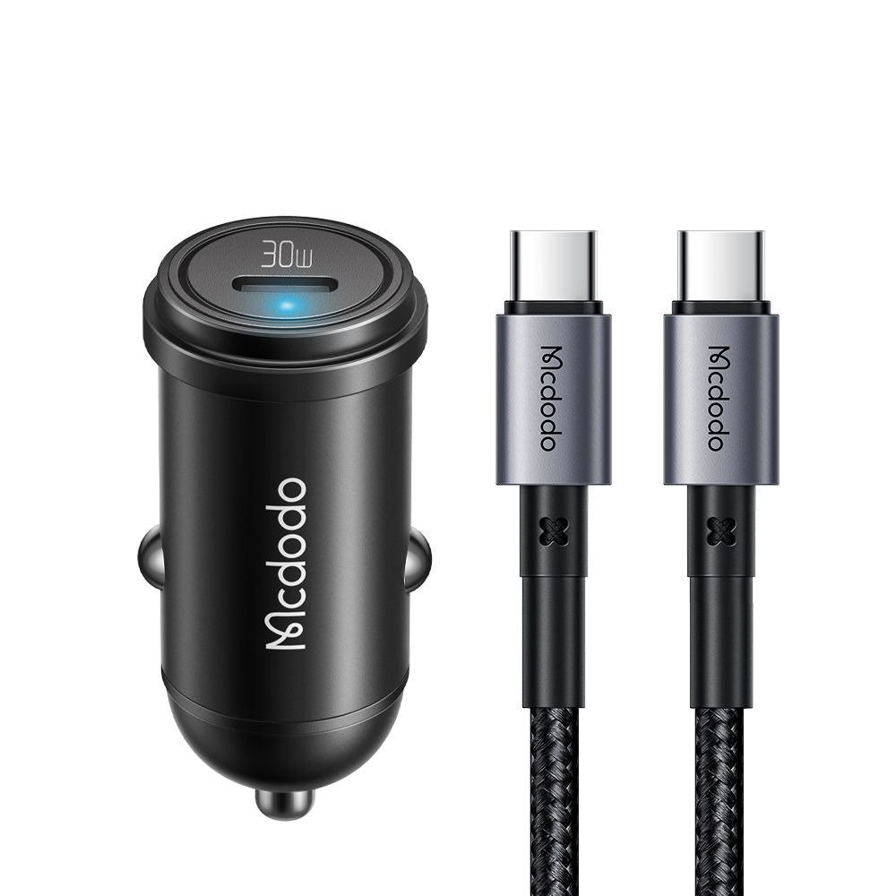 شارژر فندکی 30 وات مک دودو مدل CC-7493 W-Cable به همراه کابل USB-C 1 شارژر فندکی 30 وات مک دودو مدل CC-7493 W-Cable به همراه کابل USB-C