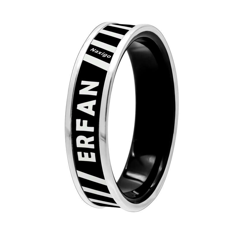 انگشتر ناکسیگو مدل شب تاب طرح عرفان کد RB15914