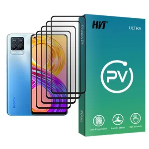 HVT PV Glass MIX004 Screen Protector For Realme 8 Pro Pack Of 4
