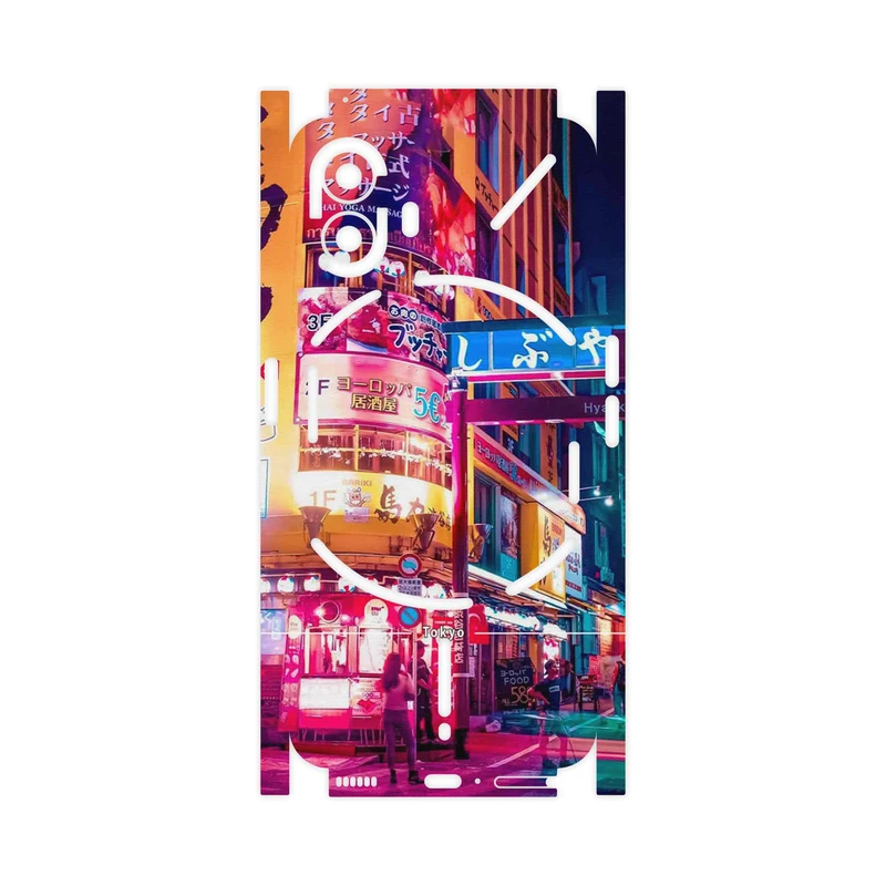 برچسب پوششی ماهوت مدل Tokyo City-FullSkin مناسب برای گوشی موبایل ناتینگ Phone 2