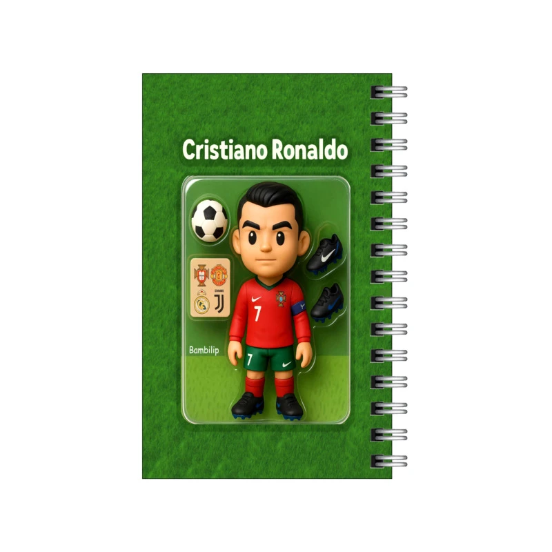 دفترچه یادداشت 50 برگ طرح کیمدی رونالو مدل to do list کد 1915912