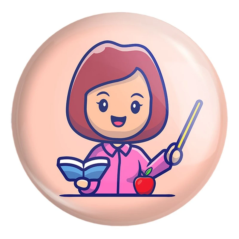 پیکسل خندالو طرح معلم کد 29369 مدل بزرگ