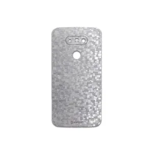 MAHOOT Silver-Silicon Cover Sticker for LG G5