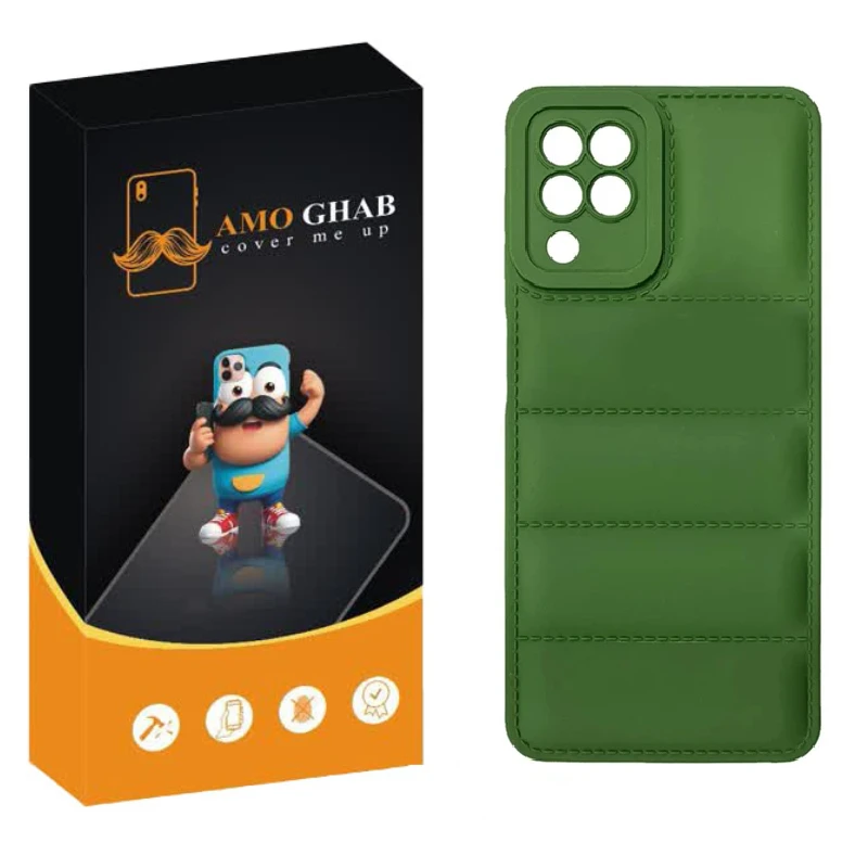کاور عمو قاب مدل پافری مناسب برای گوشی موبایل سامسونگ Galaxy A12 / A12 Nacho / M12
