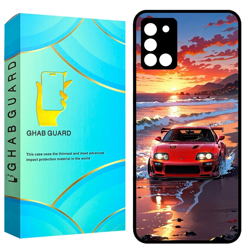 کاور قاب گارد طرح ماشین مدل GCHPA31 مناسب برای گوشی موبایل سامسونگ Galaxy A31