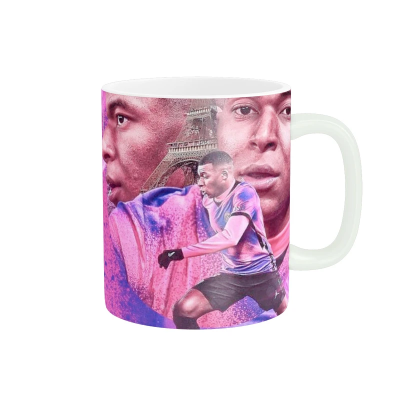 ماگ زیگورات مدل کیلیان امباپه Kylian Mbappé کد 1618