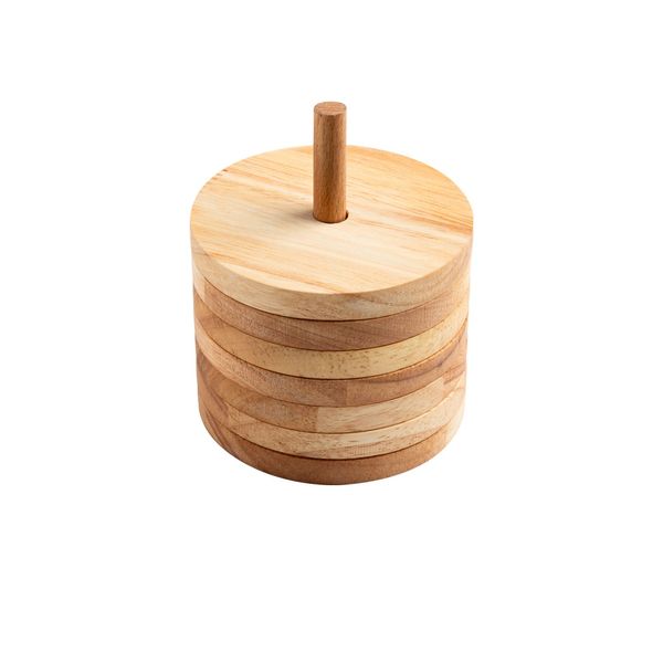 زیر لیوانی مدل 02S بسته ۶ عددی به همراه استند