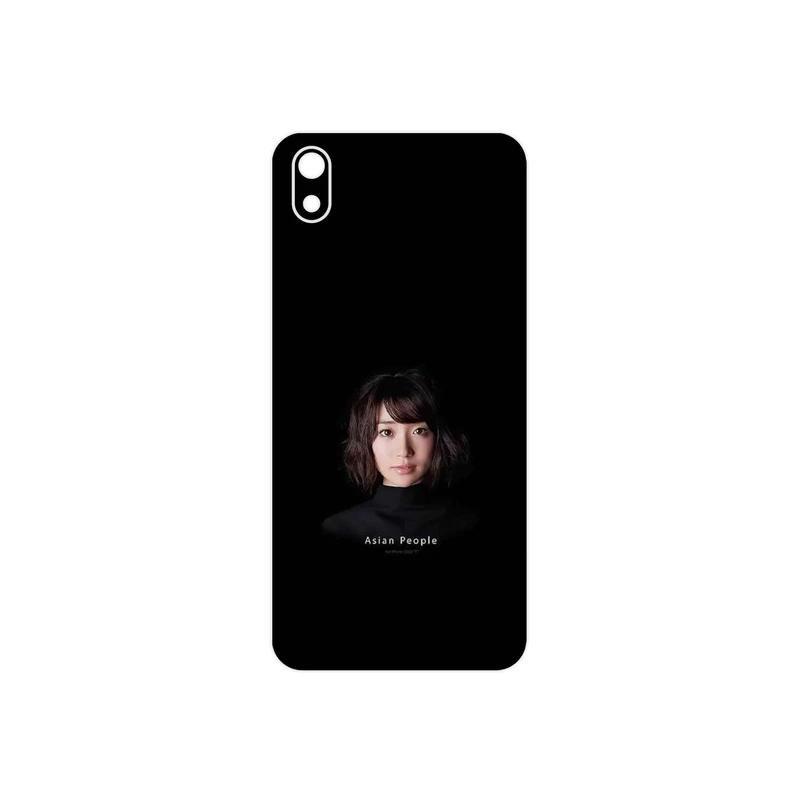 برچسب پوششی ماهوت مدل Portrait of an Asian Woman مناسب برای گوشی موبایل شیائومی Redmi 7A