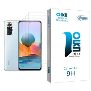 Cooling Olka Glass MIX003 Screen Protector For Xiaomi Redmi Note 10 Pro Pack Of 3
