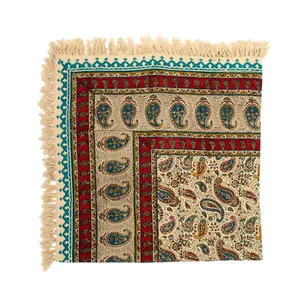 رومیزی قلمکار زابلیان مدل گل ریز کد 207-11-118