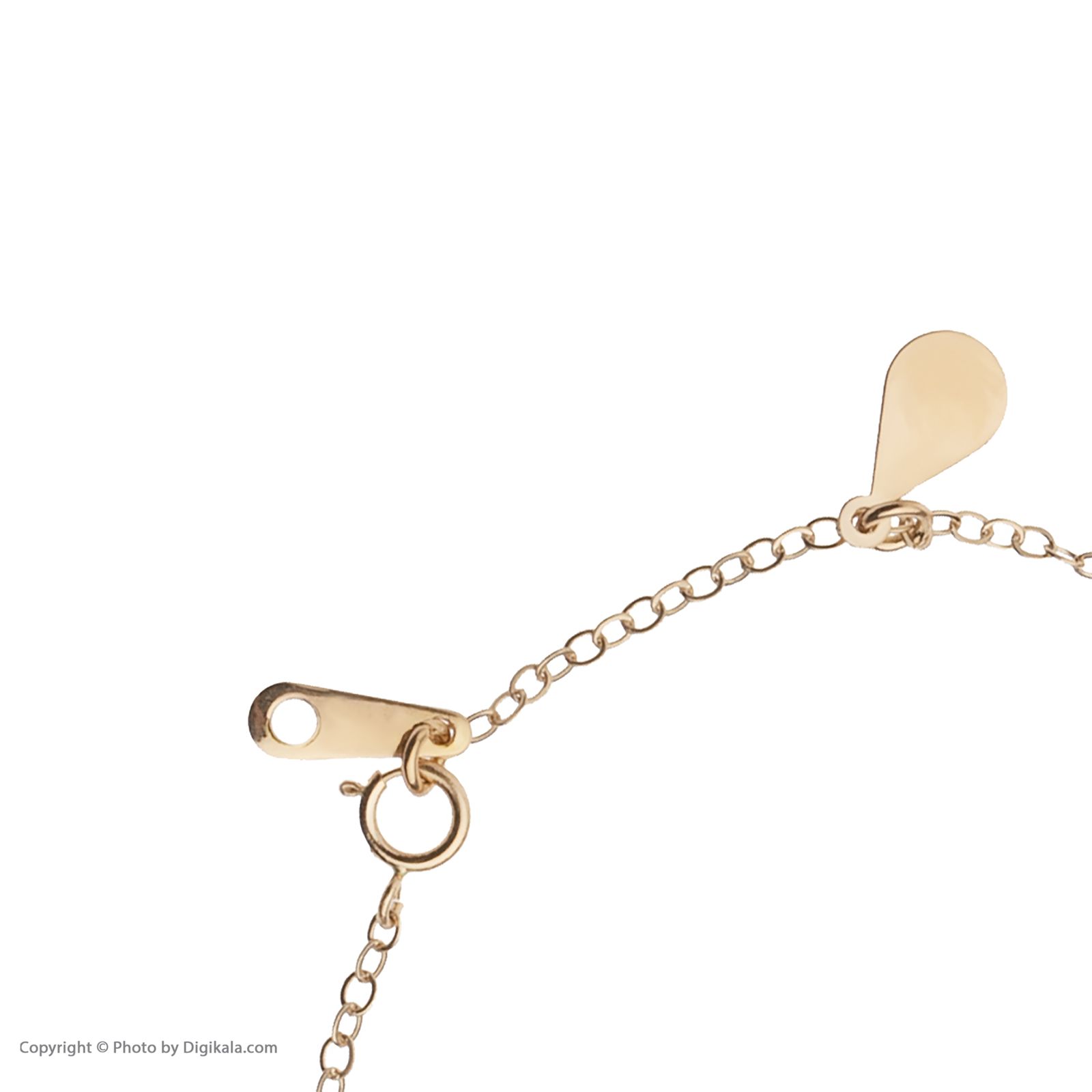 دستبند طلا 18 عیار زنانه مدیسا مدل B3003 -  - 3