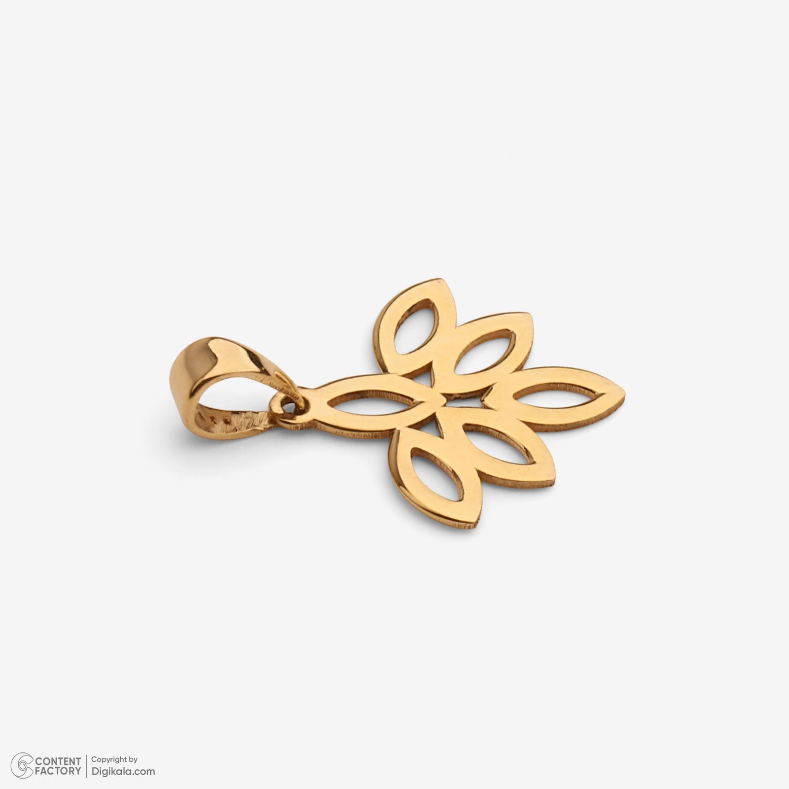 نیم ست طلا 18 عیار زنانه سایا گلد مدل گلبرگ ns13 -  - 3