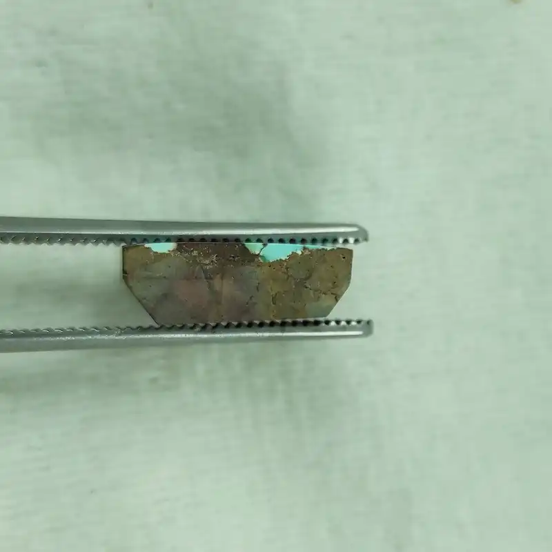 سنگ فیروزه نیشابور سلین کالا مدل مستطیل کد Pc5-2