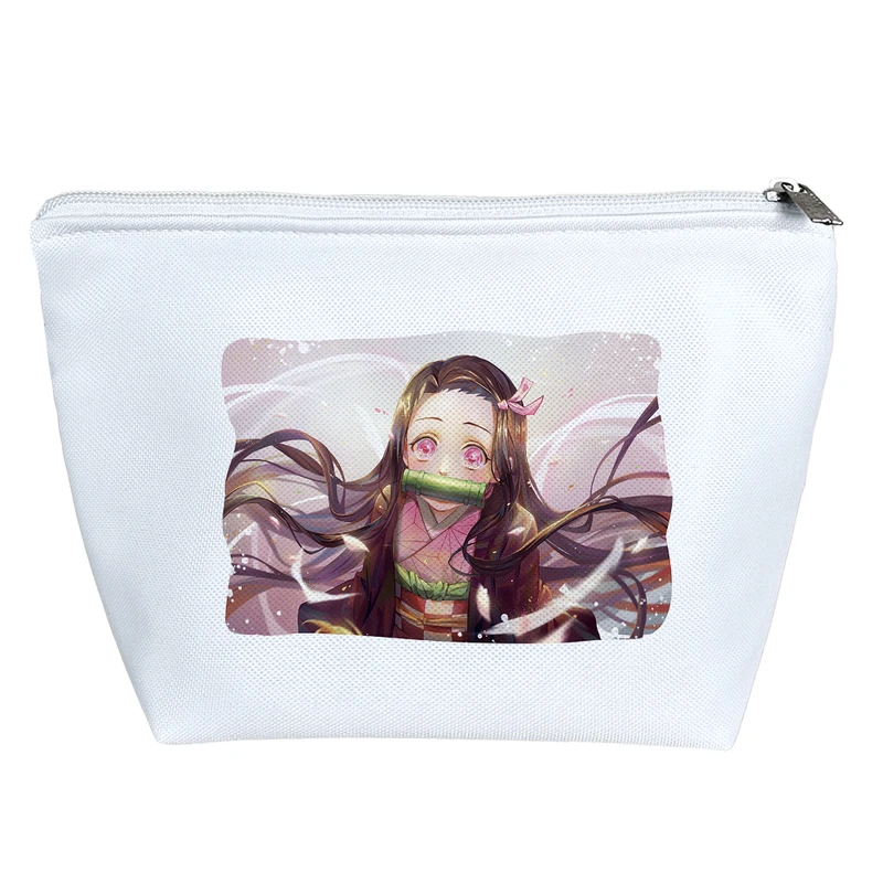 کیف لوازم آرایش دخترانه خندالو مدل کامادو نزوکو انیمه  کد 1043