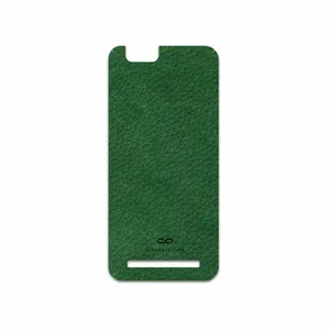 MAHOOT Green-Leather Cover Sticker for PinePhone Kde Community Edition
