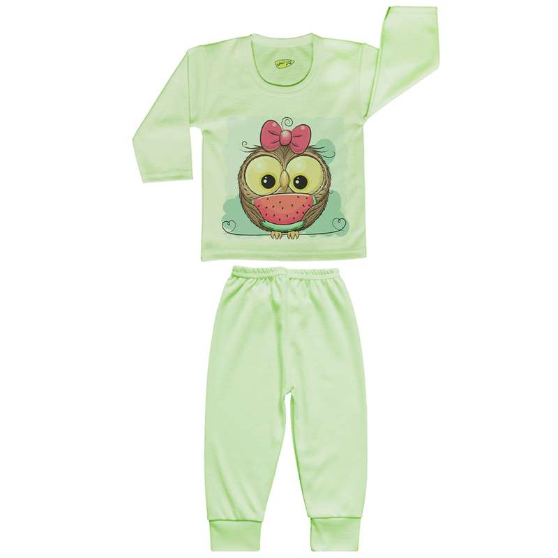 ست تی شرت و شلوار نوزادی کارانس مدل SBSG-3141