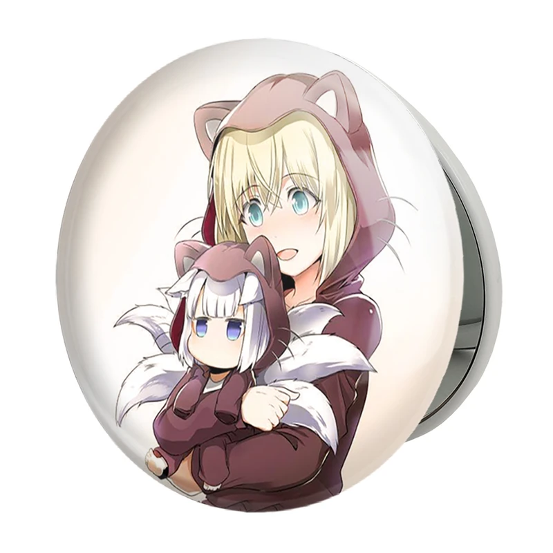 آینه جیبی خندالو طرح بازی آزور لین (Azur Lane) مدل تاشو کد 34249