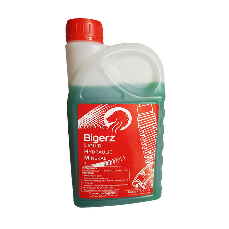 روغن هیدرولیک خودرو بیگرز مدل LHM مناسب برای زانتیا  حجم یک لیتر