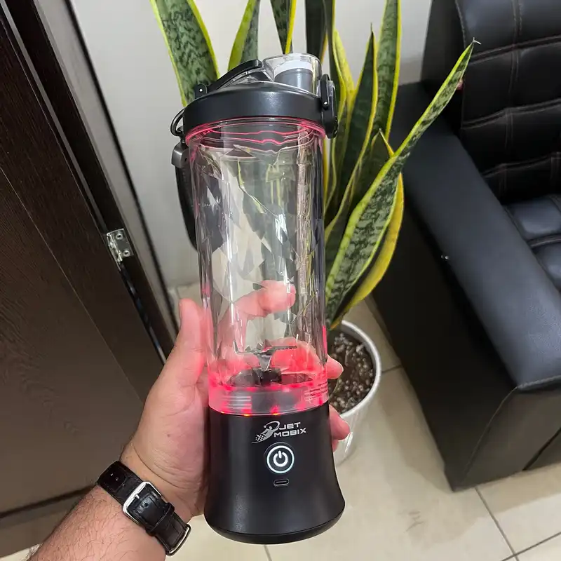 شیکر جت موبیکس مدل شارژی کد A9 گنجایش 0.6 لیتر