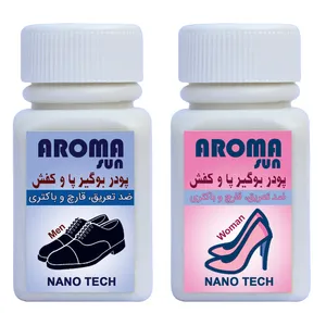 پودر بوگیر کفش آروماسان مدل Woman  Men مجموعه 2 عددی