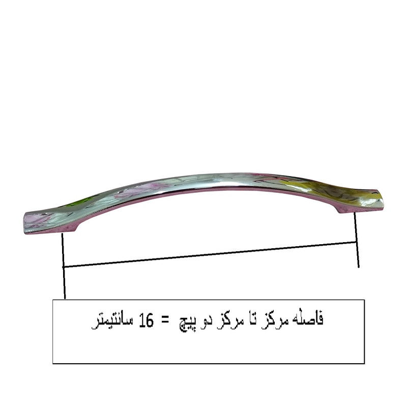 دستگیره کابینت و کمد مدل SL160 بسته 10 عددی دستگیره کابینت و کمد مدل SL160 بسته 10 عددی