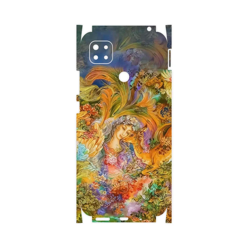 برچسب پوششی ماهوت مدل Persian miniature 3-FullSkin مناسب برای گوشی موبایل شیائومی Redmi 9 Activ