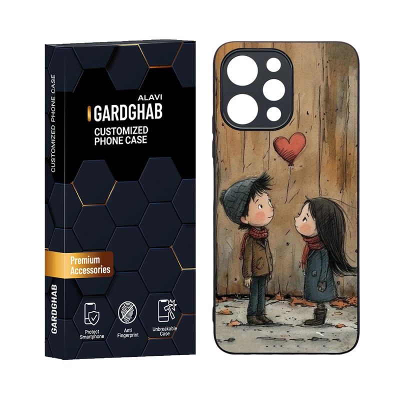 کاور گارد قاب علوی مدل دورژله ای فانتزی مناسب برای گوشی موبایل شیائومی Poco M6 pro 5G