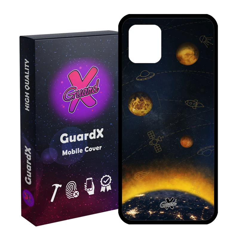 کاور گارد ایکس طرح Galaxy مدل Glass10166 مناسب برای گوشی موبایل سامسونگ Galaxy Note 10 Lite