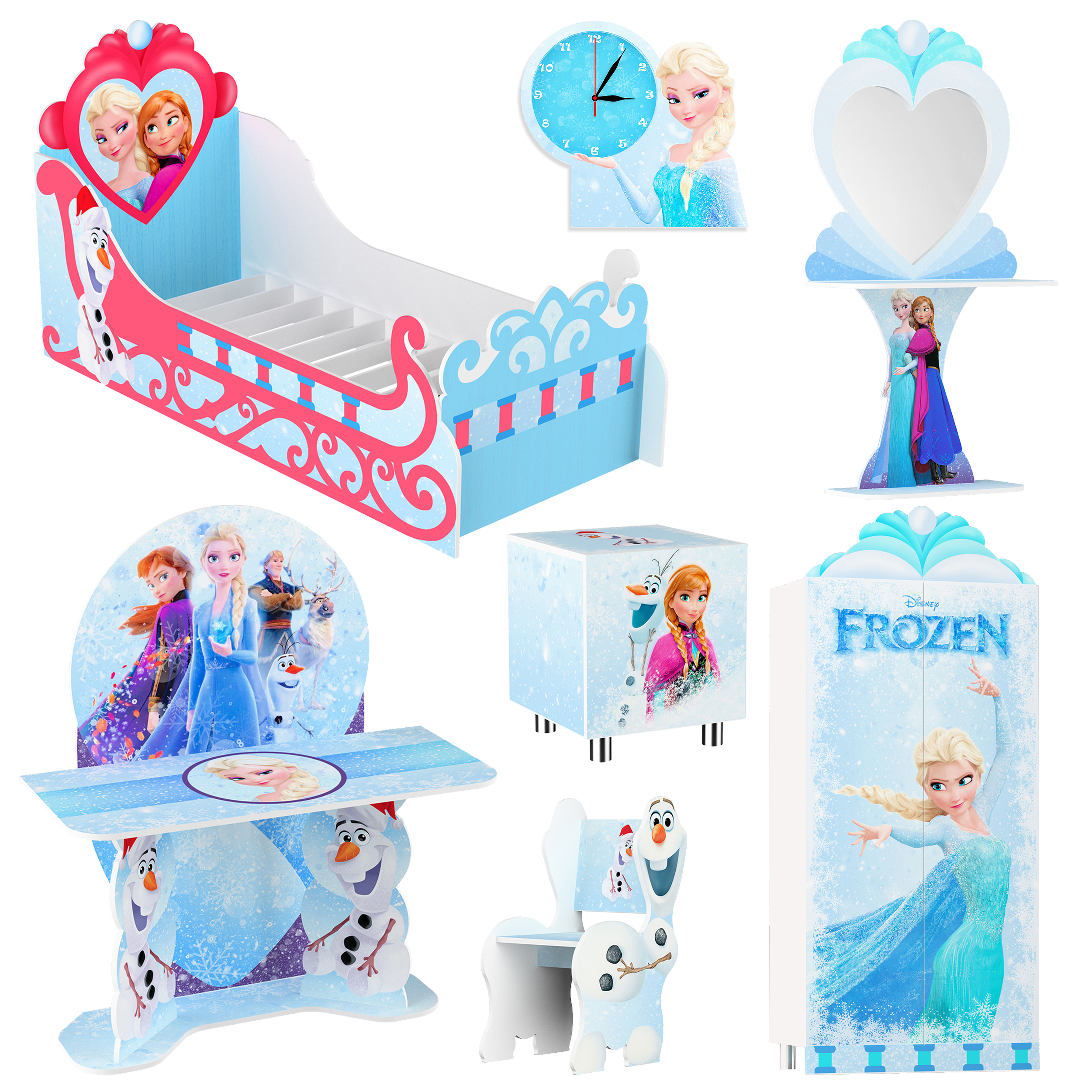 سرویس خواب کودک مدل فروزن کد Frozen-100