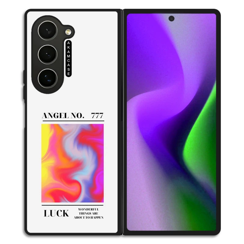 کاور آکام مدل AMC-WSGZFOLD6-LUCKY-5 مناسب برای گوشی موبایل سامسونگ Galaxy Z Fold 6