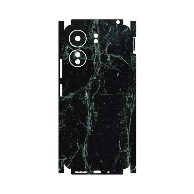 برچسب پوششی ماهوت مدل Graphite_Green_Marble-FullSkin مناسب برای گوشی موبایل شیائومی Poco C65