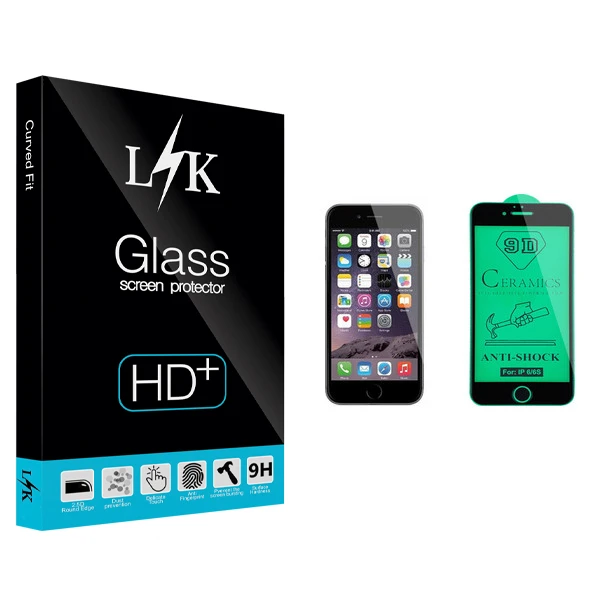 محافظ صفحه نمایش سرامیکی ال کی مدل +LITE مناسب برای گوشی موبایل اپل iPhone 6