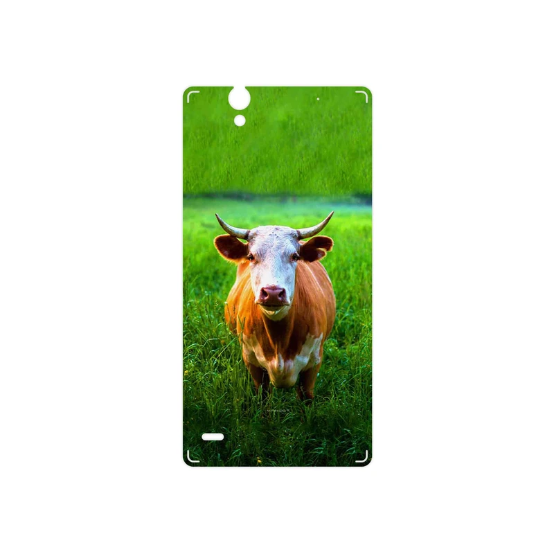برچسب پوششی ماهوت مدل Cow مناسب برای گوشی موبایل سونی Xperia C4