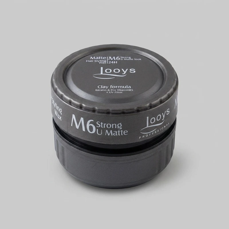 واکس مو لویز مدل Strong U Matte Look M6 حجم 150 میلی لیتر