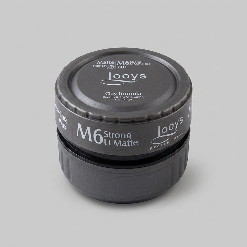 واکس مو لویز مدل Strong U Matte Look M6 حجم 150 میلی لیتر