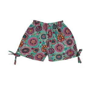 شلوارک زنانه مدل هورتانسیا رنگ فیروزه ای