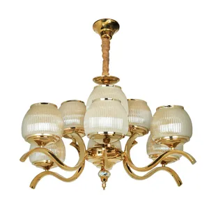 لوستر شش شعله چشمه نور کد N2413/6