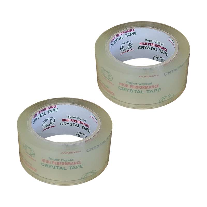 چسب پهن کریستال مدل 50micron عرض 5 سانتی متر بسته 2 عددی