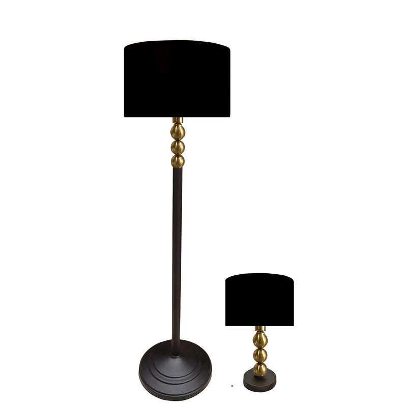 آباژور ایستاده و رومیزی مدل Antic360.Black.4325