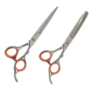 قیچی آرایشگاهی فینی مدل ALENZO به همراه قیچی پیتاژ