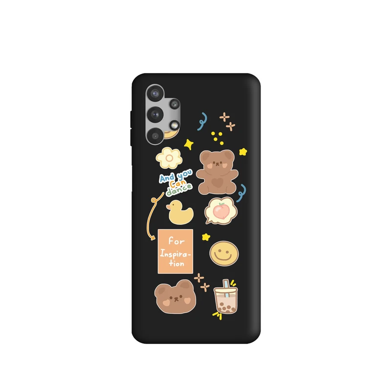 کاور طرح خرس بیر کد t568 مناسب برای گوشی موبایل سامسونگ Galaxy A32 5g / M32 5g / A13 4g