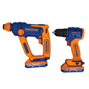دریل چکشی و دریل بتن کن وادفو مدل WOS240681 مجموعه 2 عددی