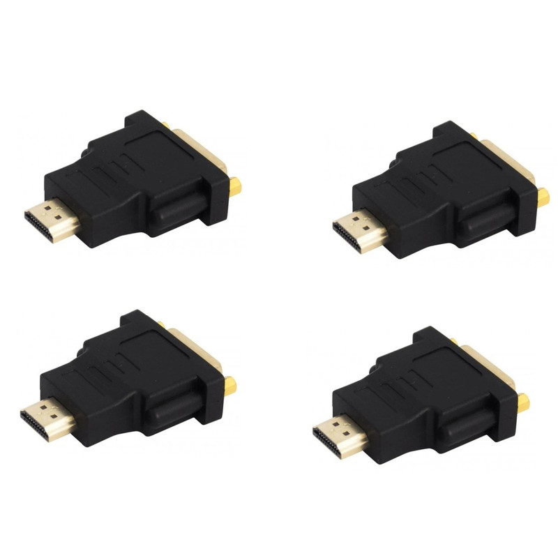 مبدل DVI به HDMI مدل DV2HDMI -02 بسته چهار عددی 
