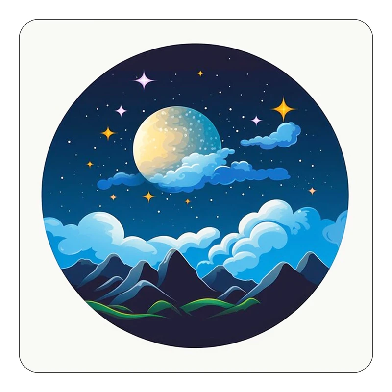 مگنت کاکتی طرح ماه و ستاره مدل mp54982