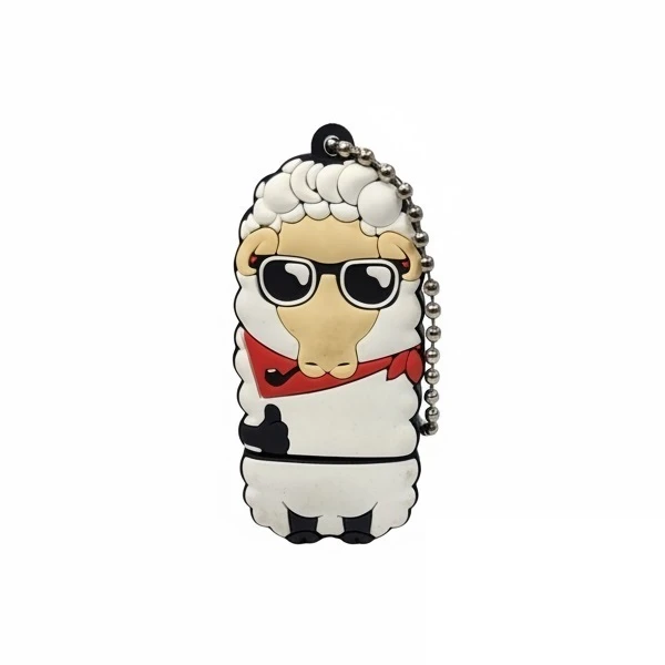 فلش مموری کینگ فست طرح بره ناقلا مدل shaun the sheep sh-11 ظرفیت 32 گیگابایت با رابط usb 3.0
