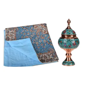 ترمه مدل لوکس کد 02 به همراه گلدان