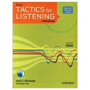 نقد و بررسی کتاب Tactics for Listening 3rd basic اثر Jack C. Richards انتشارات دنیای زبان توسط خریداران