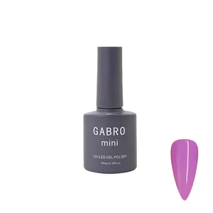 لاک ژل براق ناخن گبرو مدل 10M شماره 24 رنگ بنفش