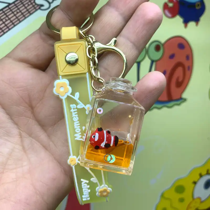 جاکلیدی مدل آکواریومی بانکه طرح ماهی